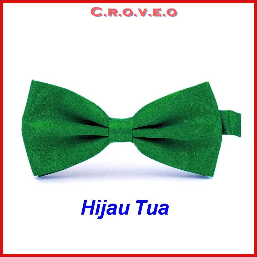 Jual Dasi Kupu Kupu Hitam Bowtie Bow Tie Pesta Polos Dewasa Wisuda Pengantin Merah Wedding