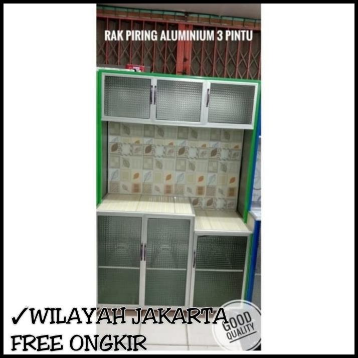 Jual Rak Piring 3Pt Aluminium | Shopee Indonesia