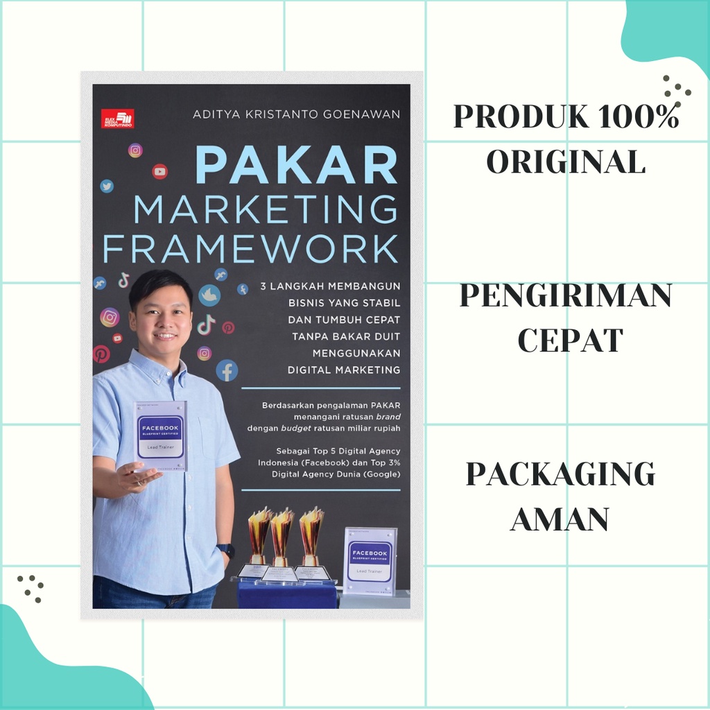 Jual Buku Pakar Marketing Framework Langkah Membangun Bisnis Shopee Indonesia