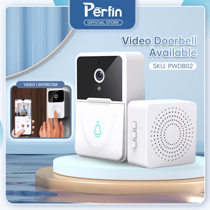 Jual Perfin Bel Rumah Wireless Waterproof Pintuvisual ...