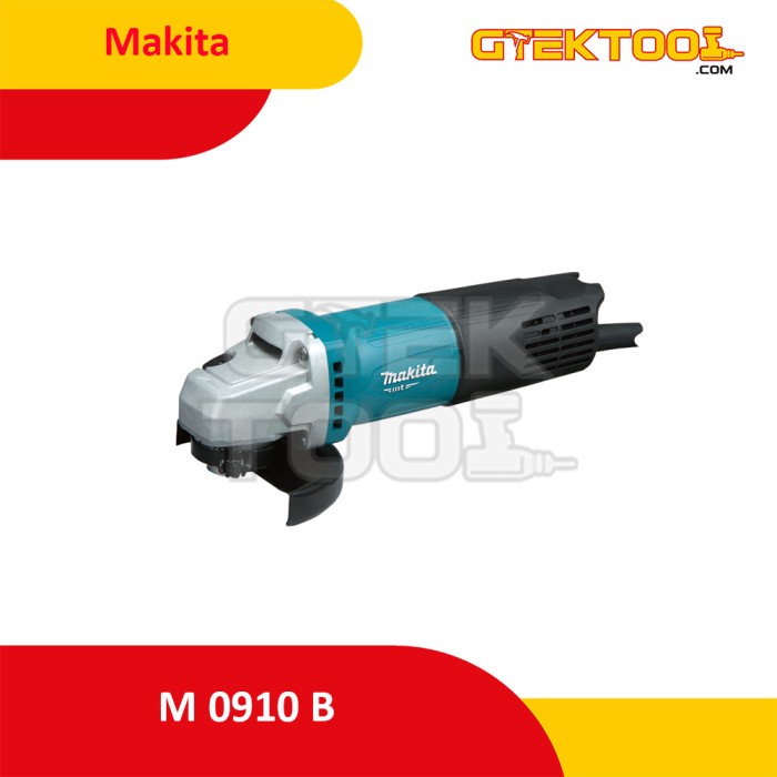 Jual Makita M0910B Mesin Gerinda Tangan 4" M 0910 B Angle Grinder 4 ...