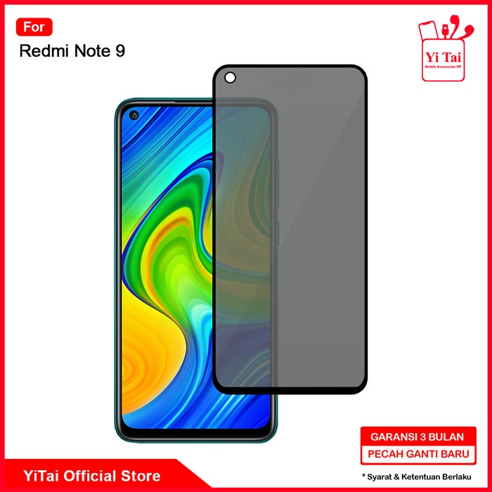 Jual Yi Tai Tempered Glass Spy Xiaomi Redmi Note 9 Redmi Note 9 Pro Shopee Indonesia 2954