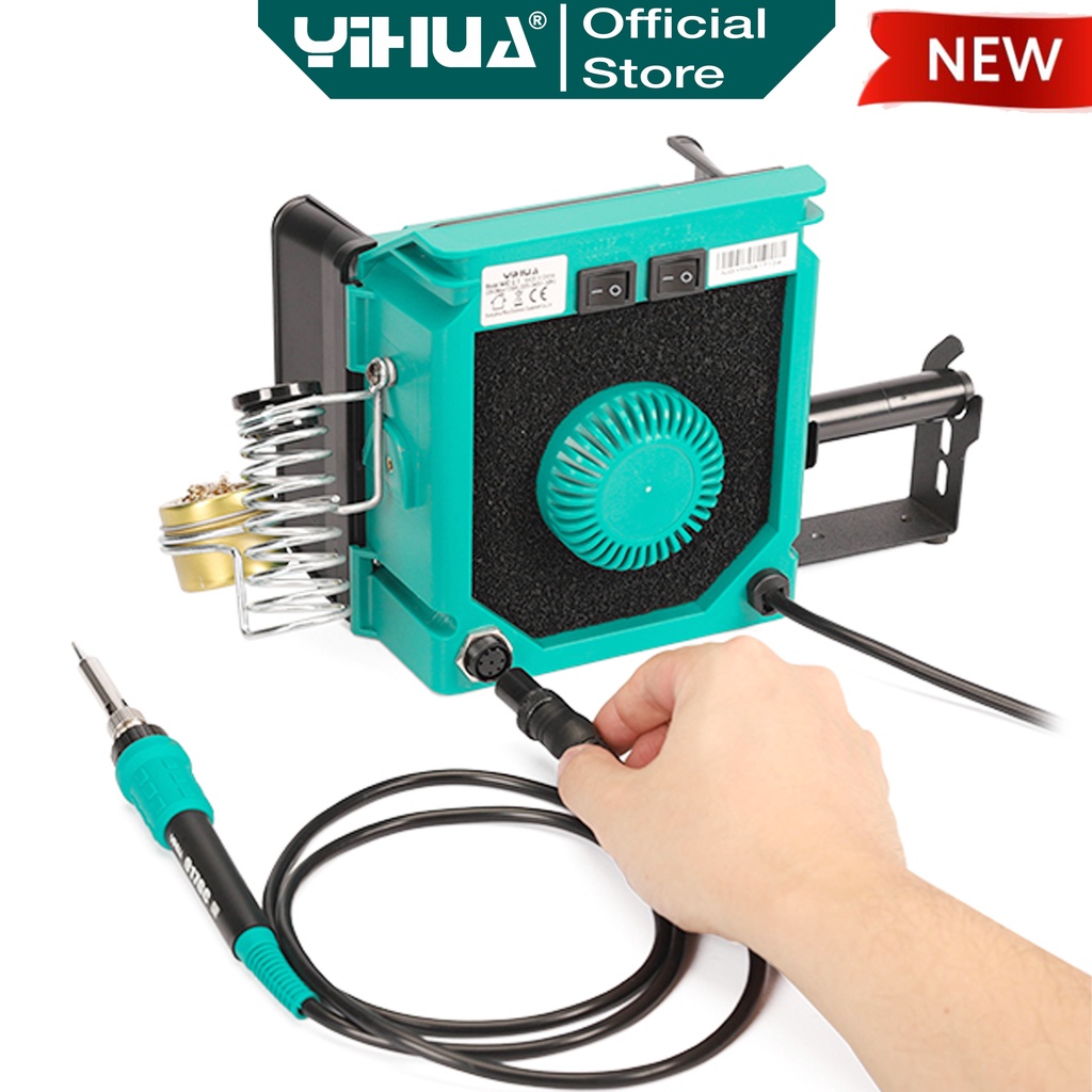 Jual Yihua 948D QII Kipas Penghisap Asap Debu Fume Extractor Solder 60W ...