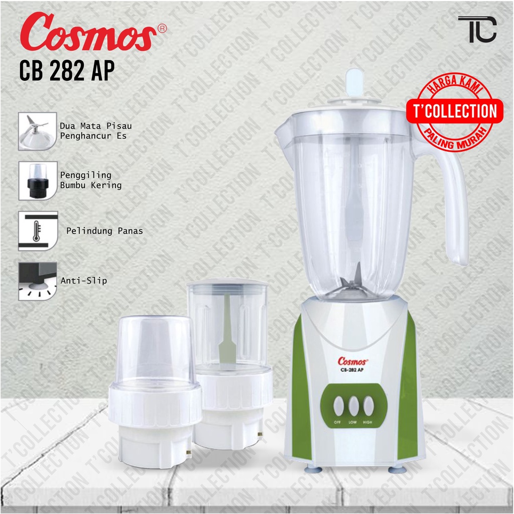 Jual Cosmos Blender - Big Capacity - CB-282 AP - 2 Liter | Shopee Indonesia