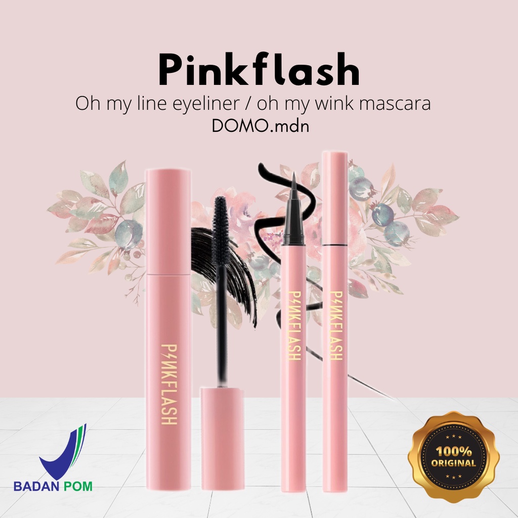 Jual PINKFLASH WATERPROOF EASY EYELINER LENGTHENING AND VOLUMIZING ...