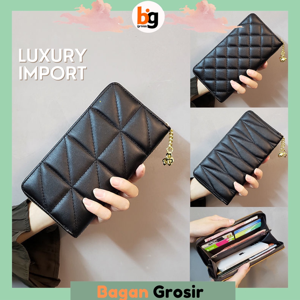 Jual BG / COD / DOMPET PANJANG WANITA MULTIFUNGSI FASHION IMPORT