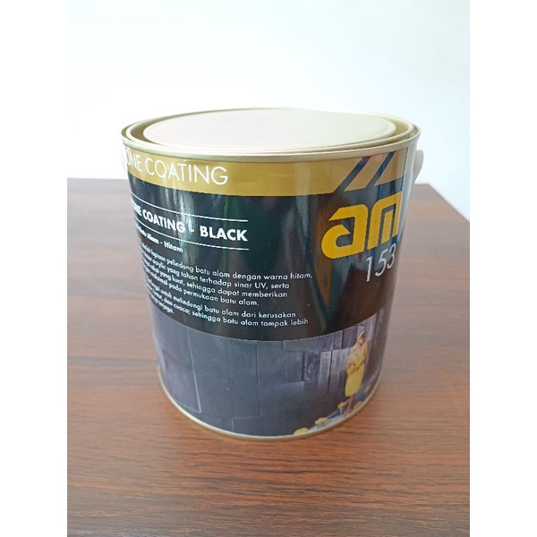 Jual AM 153 stone coat black / coating pelapis batu alam hitam 2,5