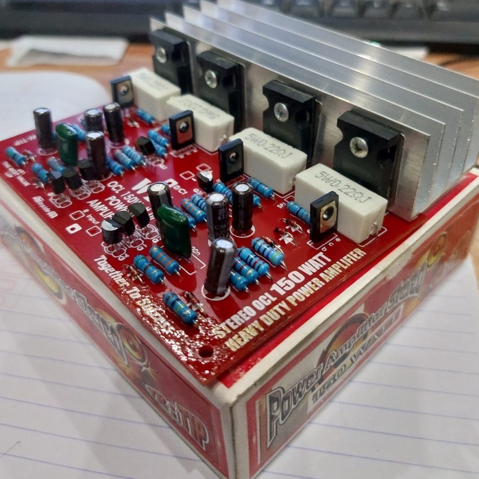 Jual POWER 150 WATT STEREO + LENGKAP FINAL TIP 3055 & TIP 2955 | Shopee