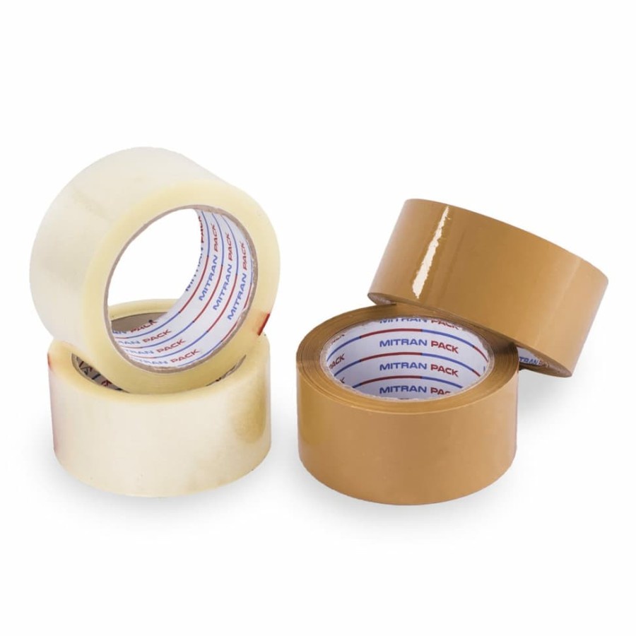 Jual Lakban Mitran Pack 45mm OPP TAPE Bening & Coklat 1 Dus isi 72 Pcs ...