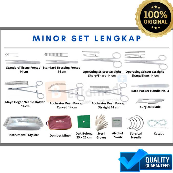 Jual Minor Set Lengkap / Set Bedah Minor Lengkap | Shopee Indonesia
