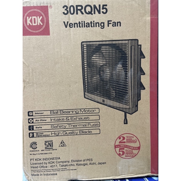 Jual exhaust fan kdk 12 inci Shopee Indonesia