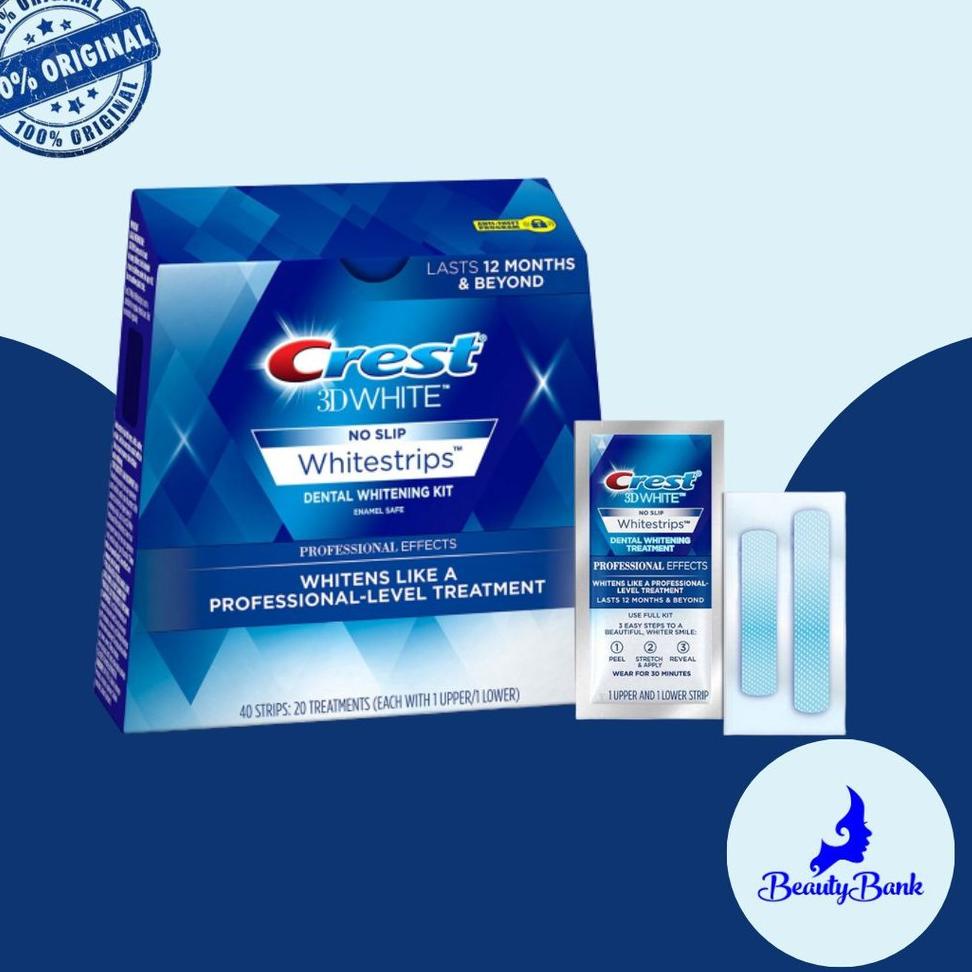 Jual PRODUCT TERKECE BEAUTYBANK CREST 3D WHITENING STRIPS