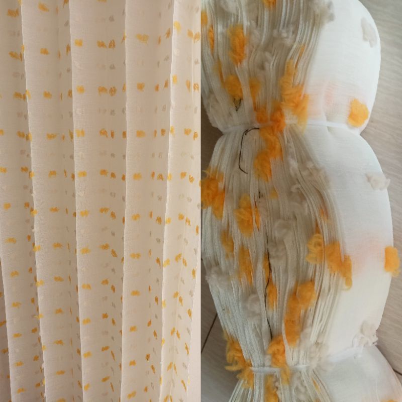 gorden/vitrase polos tirai murah