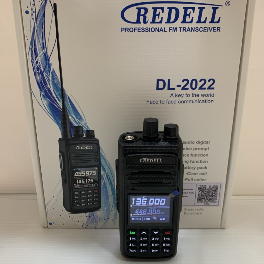 Jual Ht redel Redell DL 2022 3 Band original / HT Redel dl 2022 tri ...