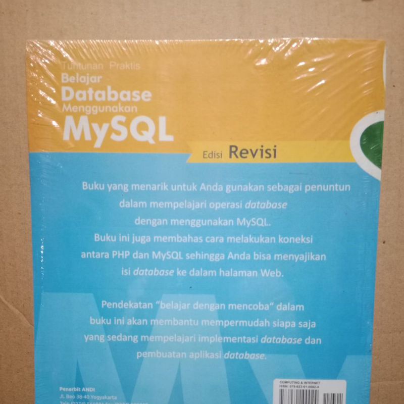 Jual Tuntunan Praktis Belajar Database Menggunakan MYSQL | Shopee Indonesia