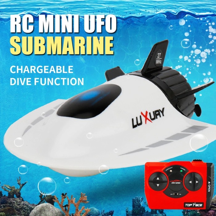 Jual Mainan Kapal Selam Remote Control Mini Submarine UFO remot kontrol