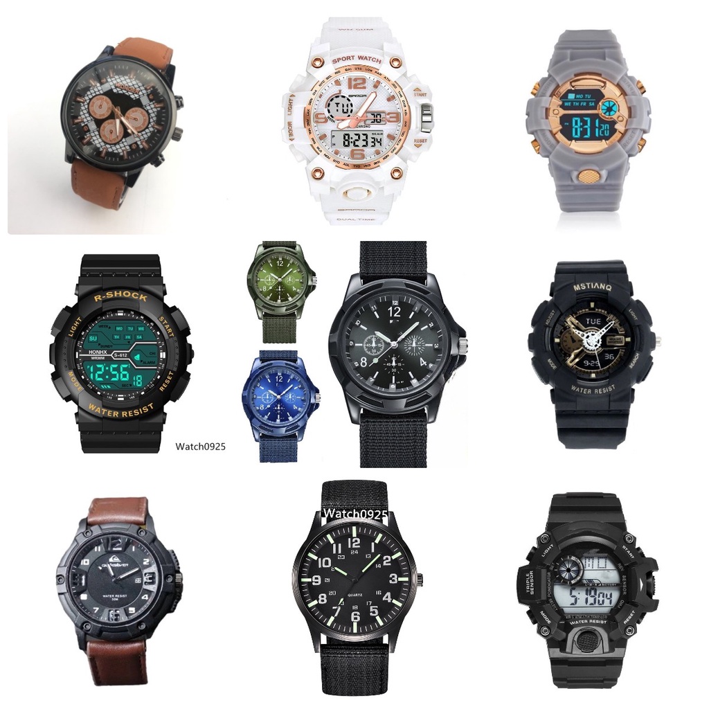 Jual COD Jam Tangan Pria Grosir Original Wrist Watch Men Watch Import ...