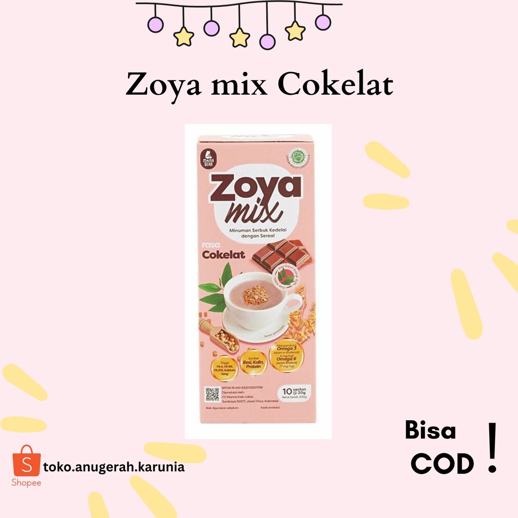 Jual Mama Bear Zoya Mix Pelancar Asi Booster Pelancar Asi Rasa Coklat