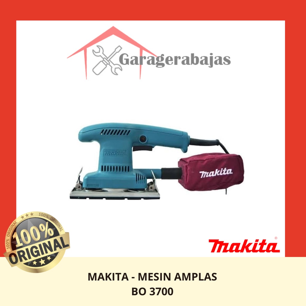 Jual Makita Bo3700 Bo 3700 Mesin Amplas Finishing Sander | Shopee Indonesia