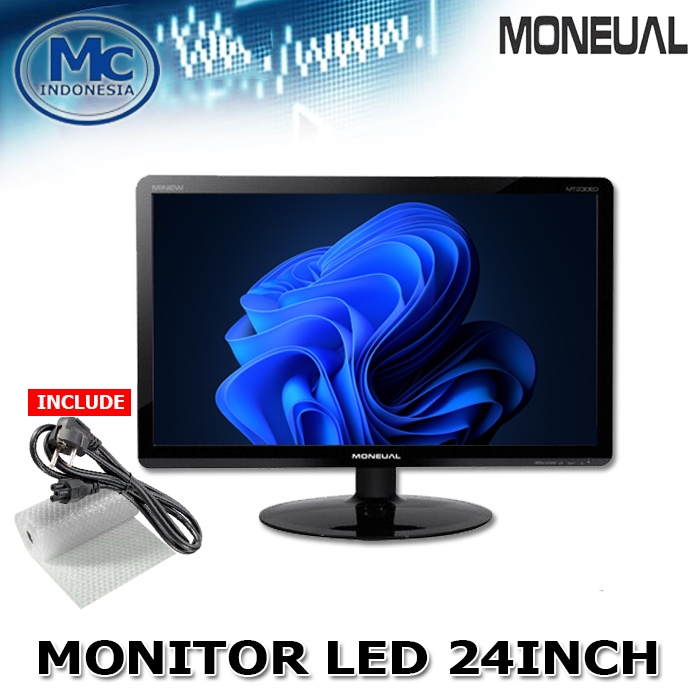 Jual LED MONITOR PC 24 Inch / LED KOMPUTER / LED GAMING | Shopee Indonesia