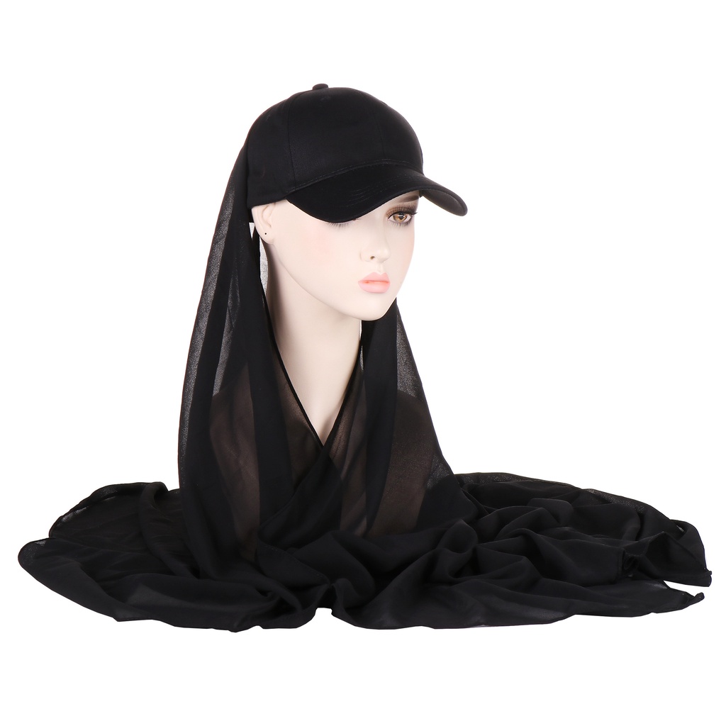 topi hijab sport