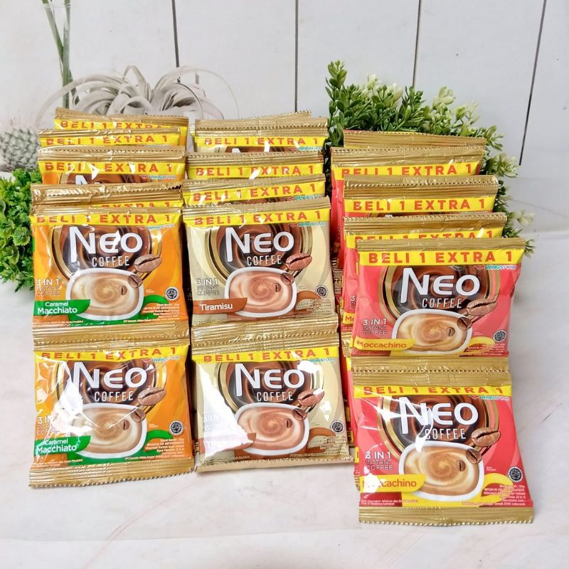 Jual kopi neo coffee tiramisu moccacino 1 sachet Shopee Indonesia