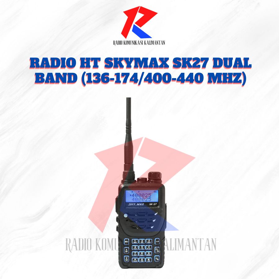 Jual RADIO HT SKYMAX SK27 DUAL BAND (136-174/400-440 MHZ) | Shopee ...