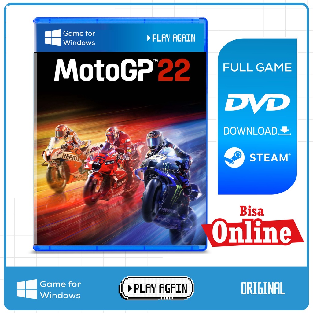 MOTO‎‏‏‎ ‎‏‏‎ GP 19 - PC GAME Download (No Online Multiplayer/No REDEEM*  Code) -, NO DVD NO CD