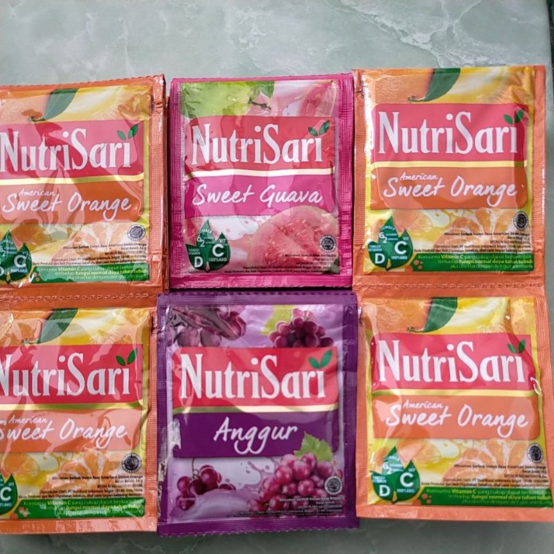 Jual Nutrisari Sachet Isi Pcs Shopee Indonesia