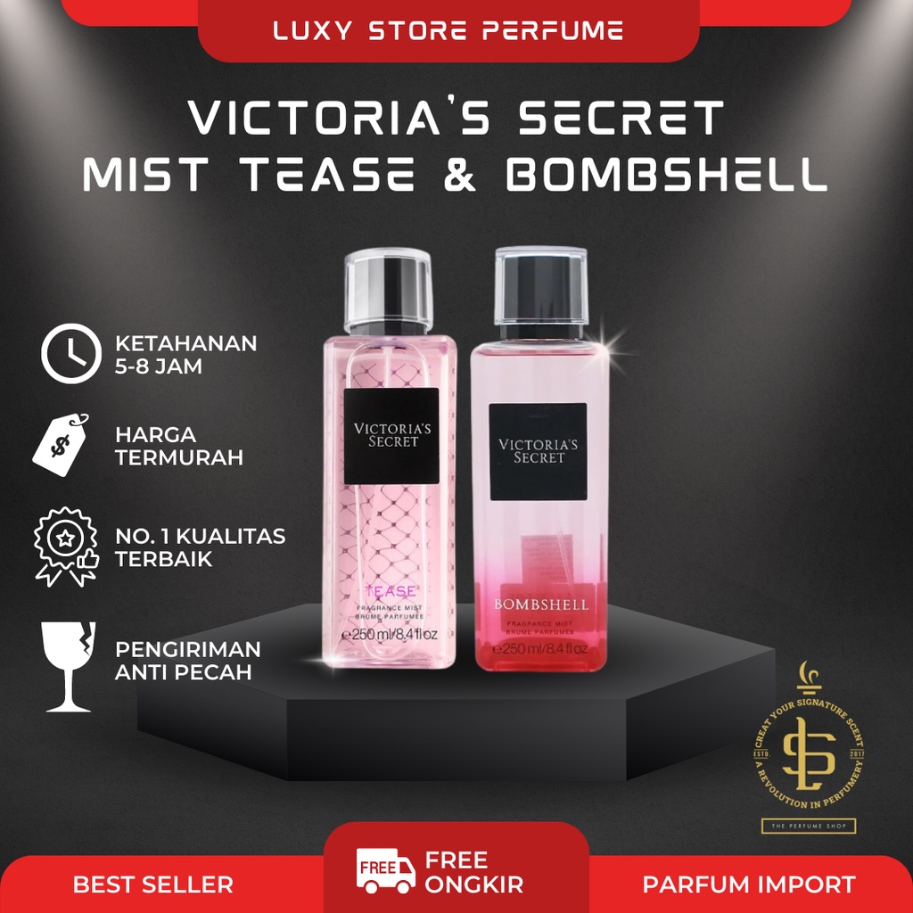 Jual Parfum Wanita Victoria Secret Fragrance Mist Brume Parfumee