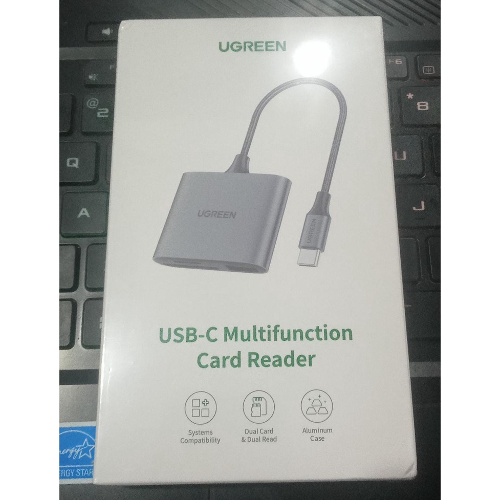 Jual UGREEN Card Reader OTG USB TYPE C To SD/TF USB FlashDisk - 80798 ...