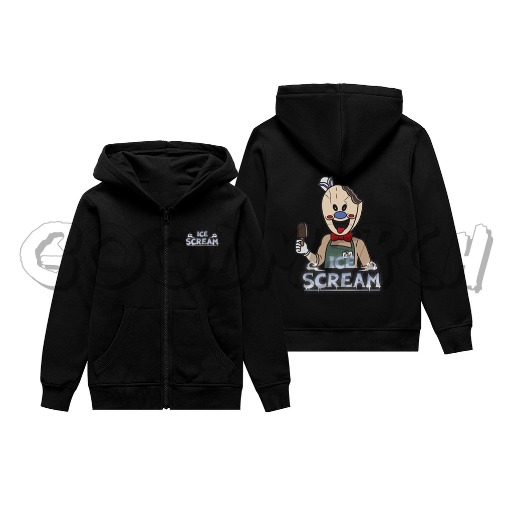 Jual jaket hoodie zipper anak ice scream game horor shopee indonesia