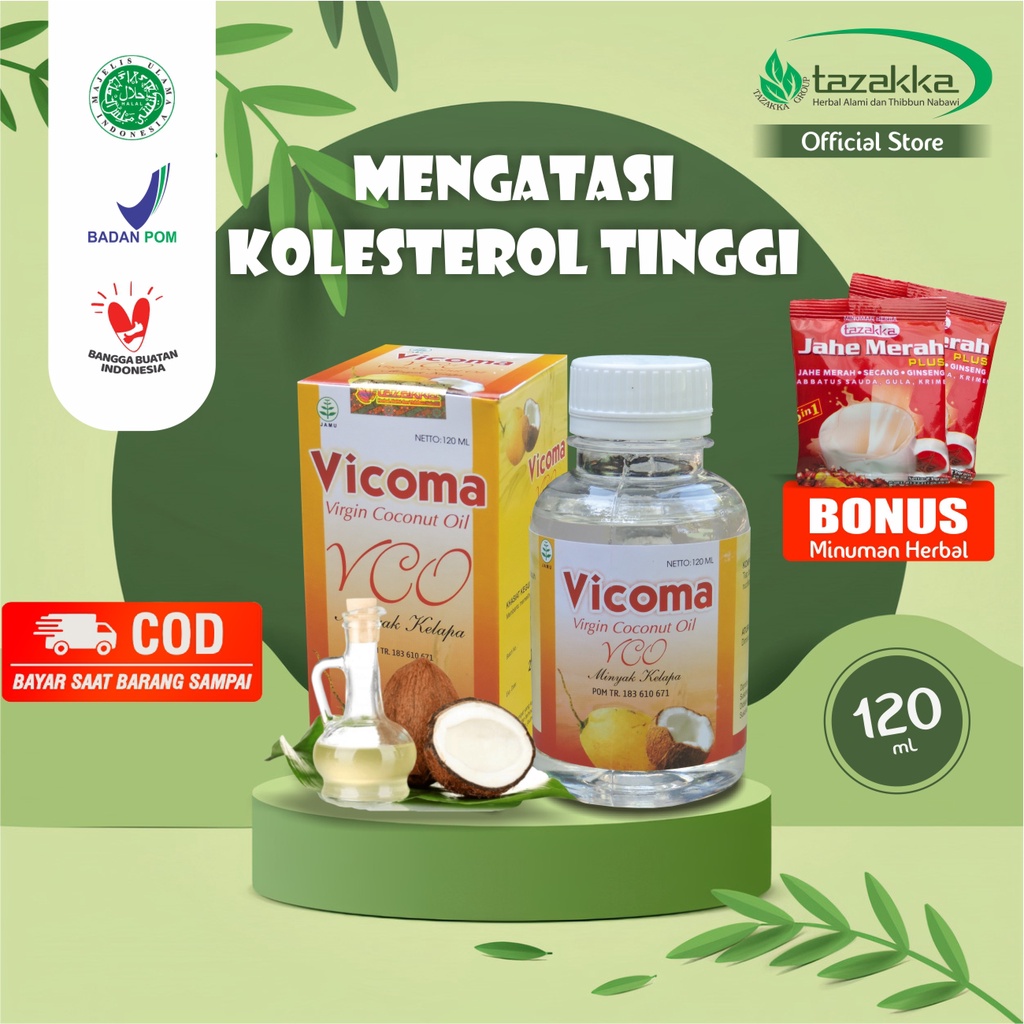 Jual Minyak VCO Original Penurun Kolesterol Virgin Coconut Oil Murni