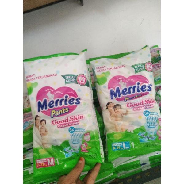 Jual 3RTG 18 PCS Merries Meris Pants Sachet Renceng - GTA popok SEMBAKO ...