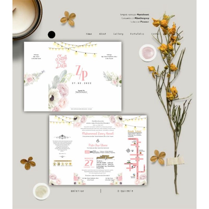 Jual undangan custom surabaya / undangan softcover | Shopee Indonesia