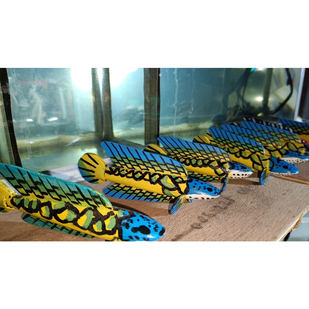 Jual Patung Ikan Channa Auranti | Shopee Indonesia
