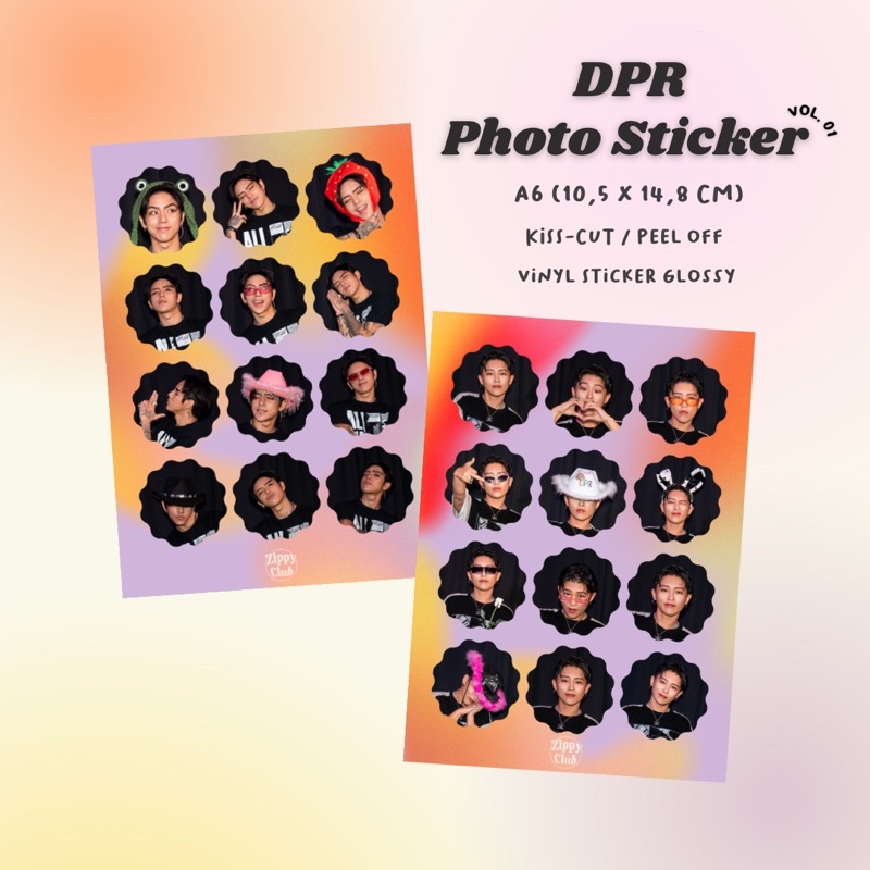 Jual DPR Photo Sticker / Foto Sticker DPR IAN & DPR LIVE | Shopee Indonesia