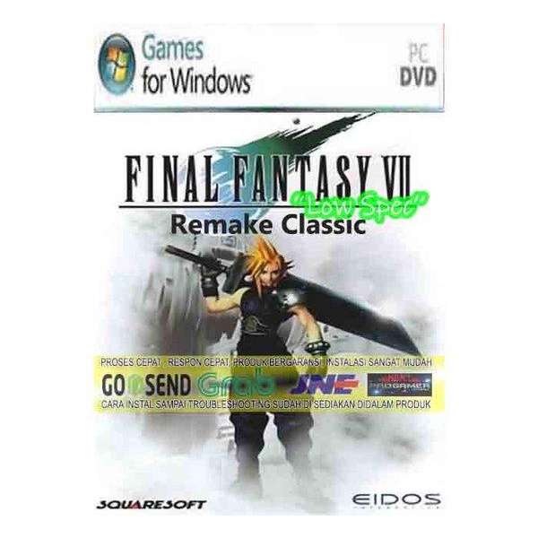 Jual Final Fantasy Vii Remake Classic - Cd Game Pc Gaming Komputer Pc ...