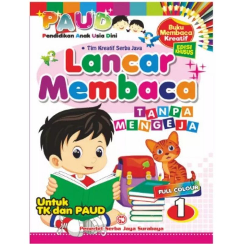 Jual Buku Paud Kreatif Lancar Membaca Tanpa Mengeja 1 Serba Jaya Shopee Indonesia