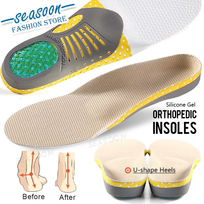 Jual Premium Orthotic Gel Sol Ortopedi Datar Kaki Kesehatan Sole Pad ...