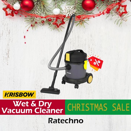 Jual Vacuum Cleaner/ Penghisap Debu Wet end Dry Krisbow 12L Shopee
