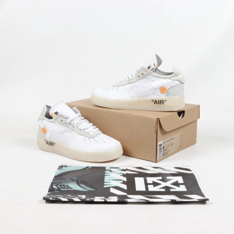 off white air force 1 ghosting