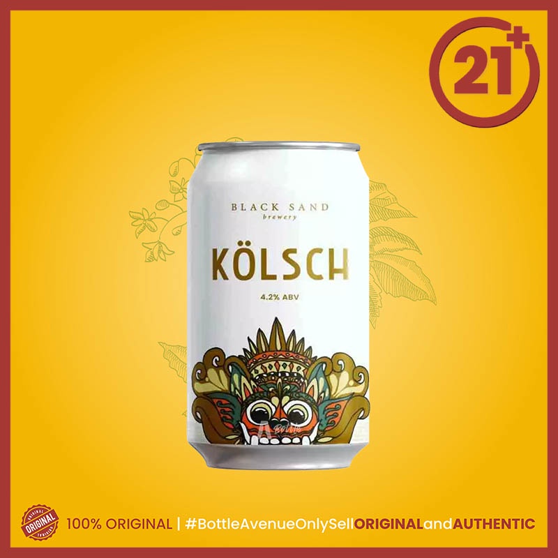 Jual Black Sand BreweryKolsch Beer Can 330ml Shopee Indonesia