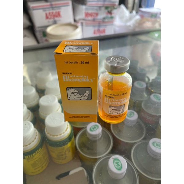 Jual VITAMIN INJEKSI B KOMPLEK 20ML | Shopee Indonesia