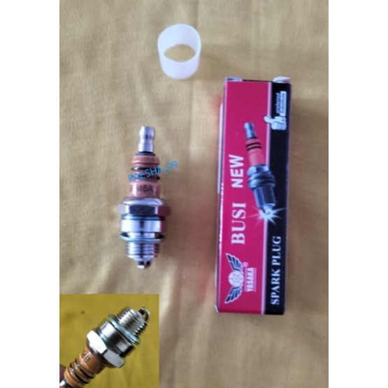 Jual Spark plug/busi potong rumput/sensaw bg6a | Shopee Indonesia