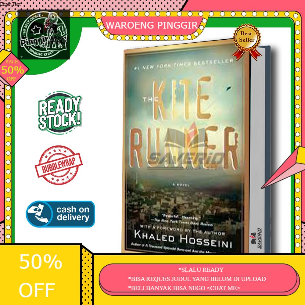Jual Buku The Kite Runner by Khaled Hosseini | Shopee Indonesia