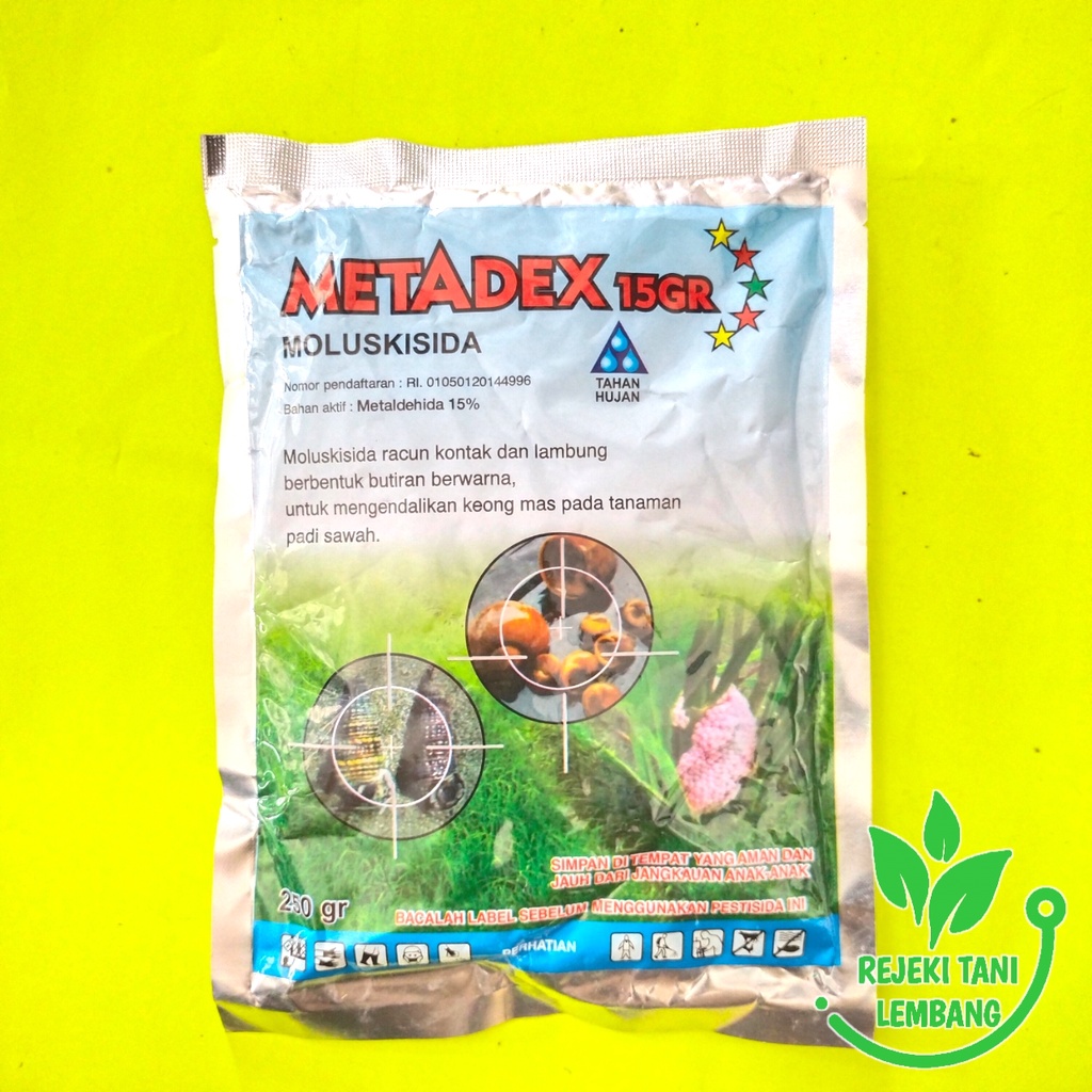 Jual MOLUSKISIDA METADEX 15 GR ISI 250 GR PEMBASMI HAMA BEKICOT DAN ...
