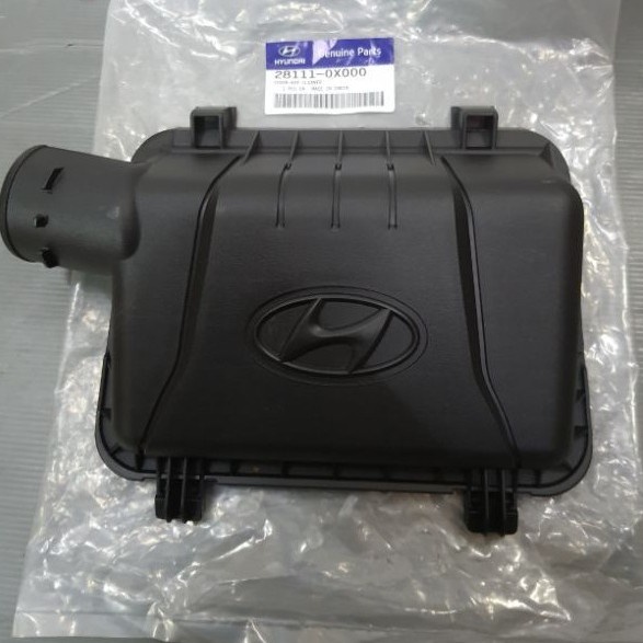 Jual Cover tutup filter udara Hyundai i10 Box filter Atas Bawah Ori