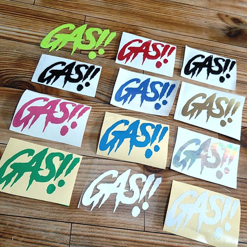Jual GAS STIKER GASS BODY TANGKI MOTOR STIKER HEREX MATIC LAPTOP GAS ...