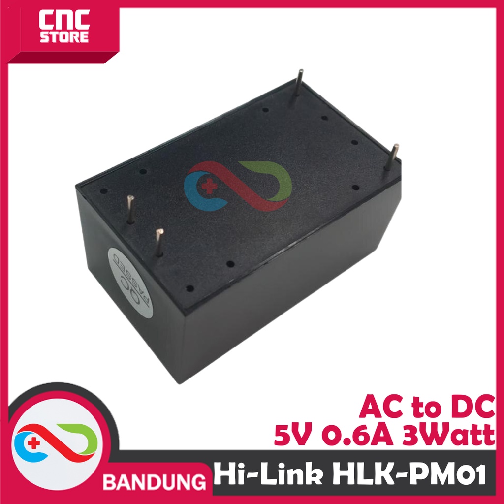 Jual HI-LINK HLK-PM01 AC TO DC ISOLATED 5V 600MA 3 WATT | Shopee Indonesia